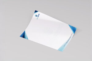 Paper de carta amb la identitat corporativa d’ECOMEMB